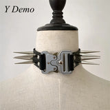 Punk Techwear Women's Choker Necklace