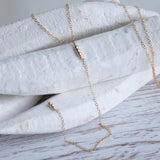 Y Necklace Long Bead Necklace Jewelry Choker s925 Silver Filled Pendants Collar