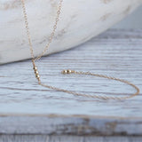 Y Necklace Long Bead Necklace Jewelry Choker s925 Silver Filled Pendants Collar