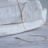 Y Necklace Long Bead Necklace Jewelry Choker s925 Silver Filled Pendants Collar