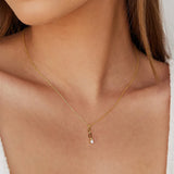 Y Shape Necklace 925 Sterling Silver Clavicle Necklace Gift