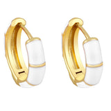 Y2K Mini Hoop Earrings Neon Enamel Piercing Ear Ring Women Girl Jewelry
