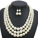 Y2K Pearl Jewelry Set for Women