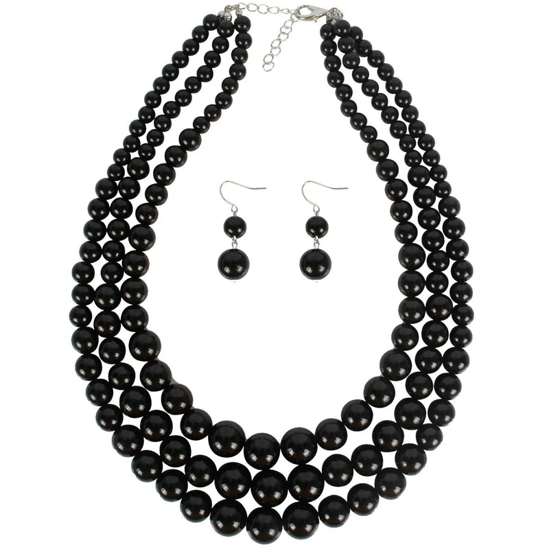 Y2K Pearl Jewelry Set for Women