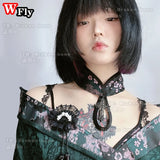Y2K Gothic Women Chinese Style Choker Necklace