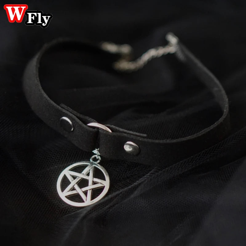 Y2K Gothic Lolita Punk Choker Necklace