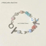 Y2K Bracelets Beaded Charm Hand Jewelry for Women