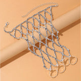 Trendyol Rhinestone Cross Finger Hand Accessories