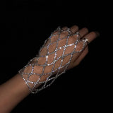 Trendyol Rhinestone Cross Finger Hand Accessories