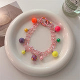 Y2K Waist Chain Punk Pants Chain Pink Pendant Jewelry