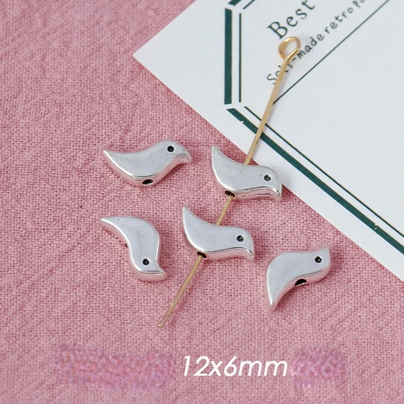 Y2K Retro Alloy Angel Cross Beads DIY Accessories