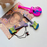 Y2K Guitar Skull Hair Clip Punk Hairpin