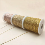 Y2k 2mm Brass Cross Chain for DIY Necklace Making