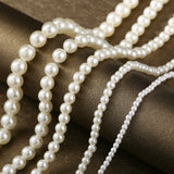 Y2k Necklace Retro Pearl Senior Sense Ins Wind Temperament Small Fresh Choker