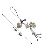 Y2k Star Jellyfish Pendant Keychain Phone Charm Strap Lanyard