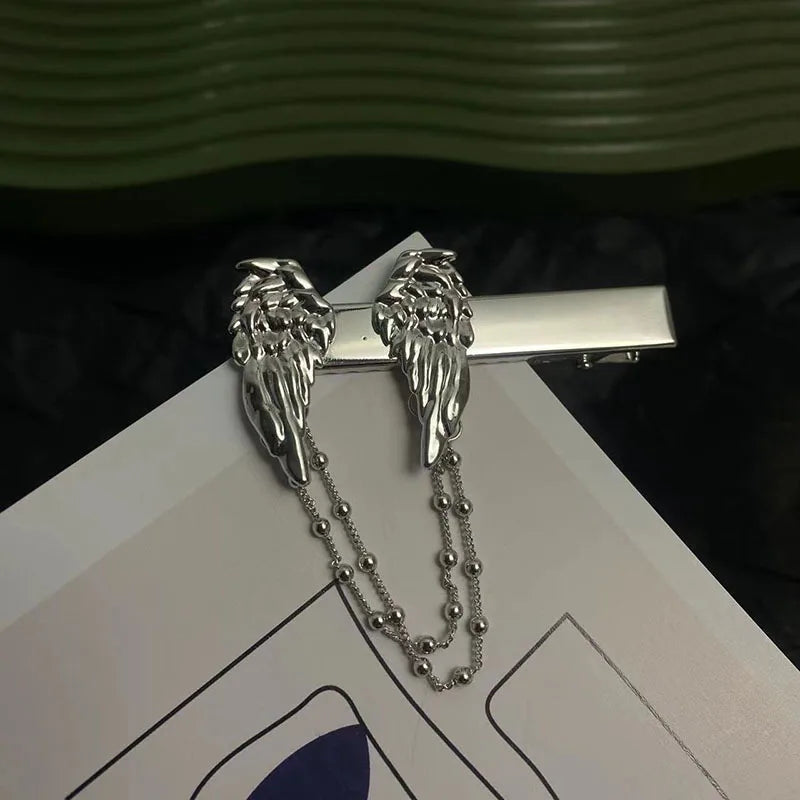 Y2k Spice Girl Wing Hairpin Dark Gothic Accessories
