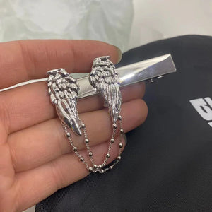 Y2k Spice Girl Wing Hairpin Dark Gothic Accessories