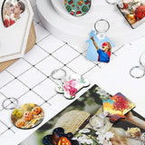 Sublimation Blank Keychain Set for Christmas Valentine Graduation Present