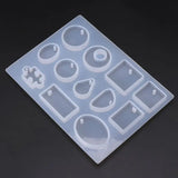 Epoxy Mould Necklace Dried Flower Jewelry Making DIY Mold Set