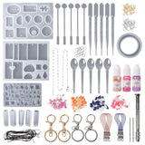 Epoxy Mould Necklace Dried Flower Jewelry Making DIY Mold Set