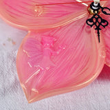 Y55F Flower Clock Dial Silicone Mould DIY Crafts Making
