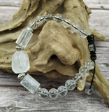 Labradorite Lapis Quartz Stone Beads Adjustable Bracelet