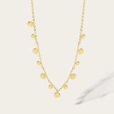 YACHAN 316L Stainless Steel Golden Chain Necklace for Women