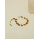 YACHAN Kpop Stainless Steel Bracelets for Women