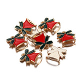 YACHU 10pcs Christmas Snowflake Winter Charms Pendants