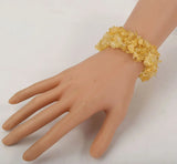 Citrine Braided Chakra Bracelet for Women