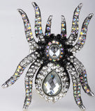 YACQ Spider Brooch Pin Pendant Halloween Christmas Party Jewelry