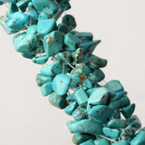 Turquoise 5 Layer Braided Chakra Bracelet for Women