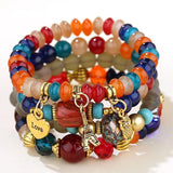 Bohemian Tower & Owl Bracelet for Women BT210014