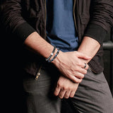 Magnetic Slimming Hematite Stone Bracelet Beads Health Care Magnet Therapy