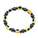 Magnetic Slimming Hematite Stone Bracelet Beads Health Care Magnet Therapy