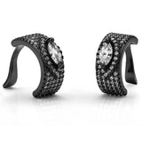 CZ Clip Earrings, Ear Cuffs Pendientes De Clip, Women Accessories