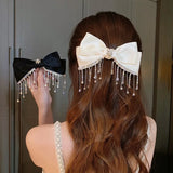 Bling Rhinestone Tassel Hair Clips Wedding Hair Pins