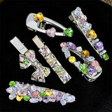 Zircon Crystal Hair Clip Hairpins Barrettes Hair Clips And Pins Hairgrip