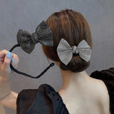 Women's Rhinestones Hair Clips Ponytail Holder Hair Accessories