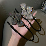 Women's Rhinestones Hair Clips Ponytail Holder Hair Accessories