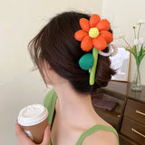 Sweet Candy Flower Hairpin for Girls, Travel Hair Accessories