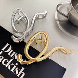 Metal Hairpin European American Style Hip-hop Punk Back Hairpin Ms Jewelry