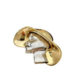 Metal Face Brooch European and American Style