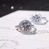 Allergy Jewelry Tibetan Silver Rings Pink Cubic Zirconia Wedding Band