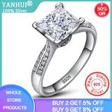 Tibetan Silver Zirconia Bridal Wedding Ring