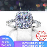 Tibetan Silver Wedding Ring with Clear Cubic Zirconia - 3.0ct