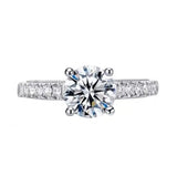 Tibetan Silver Zircon Rings for Women
