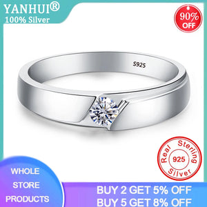 Tibetan Silver Ring Men Women Wedding Couple Gift Charming Female Jewelry