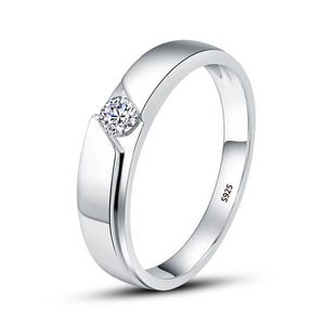 Tibetan Silver Ring Men Women Wedding Couple Gift Charming Female Jewelry