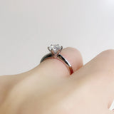 Tibetan Silver Ring with Cubic Zircon Wedding Band